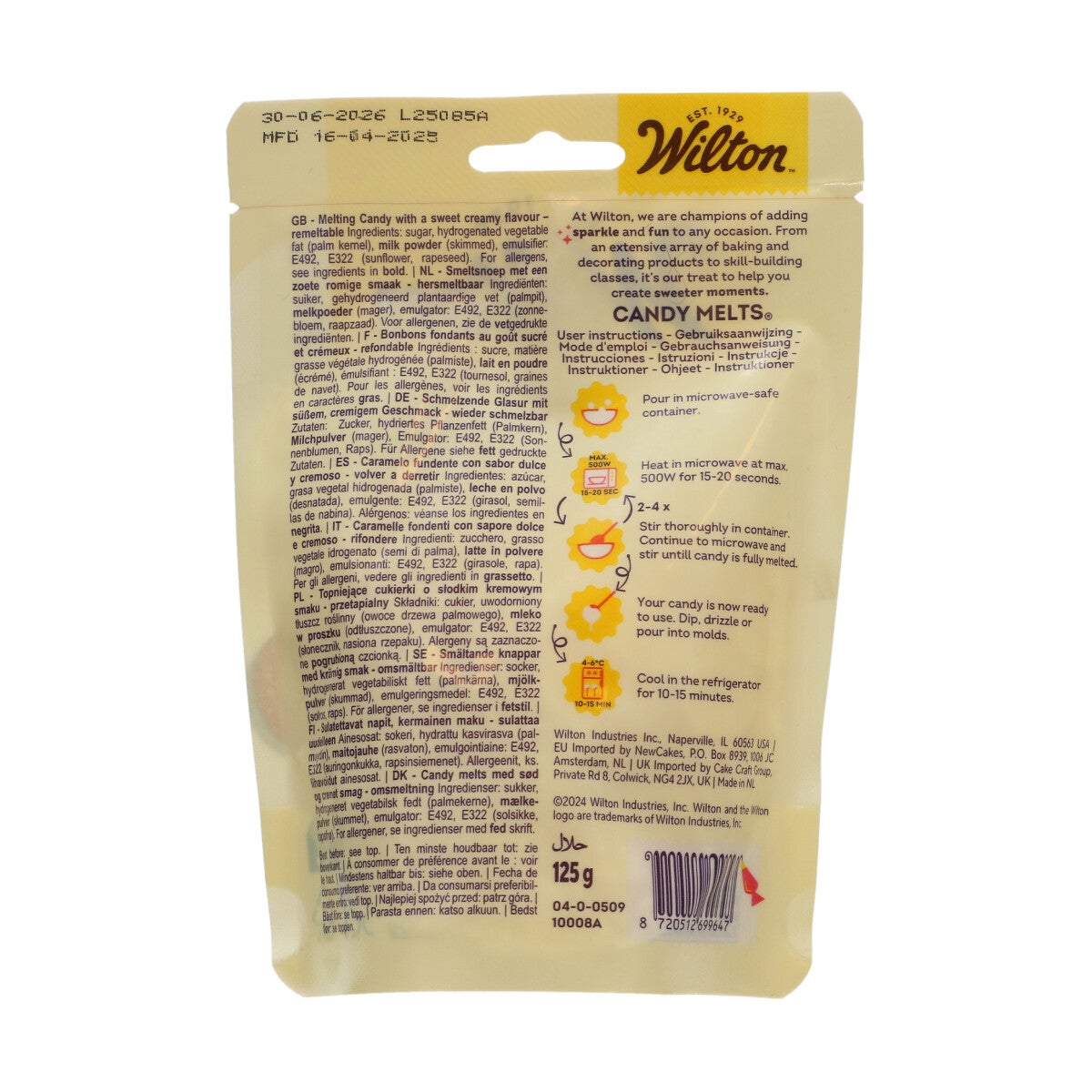 Wilton Candy Melts® 125g - Blanc