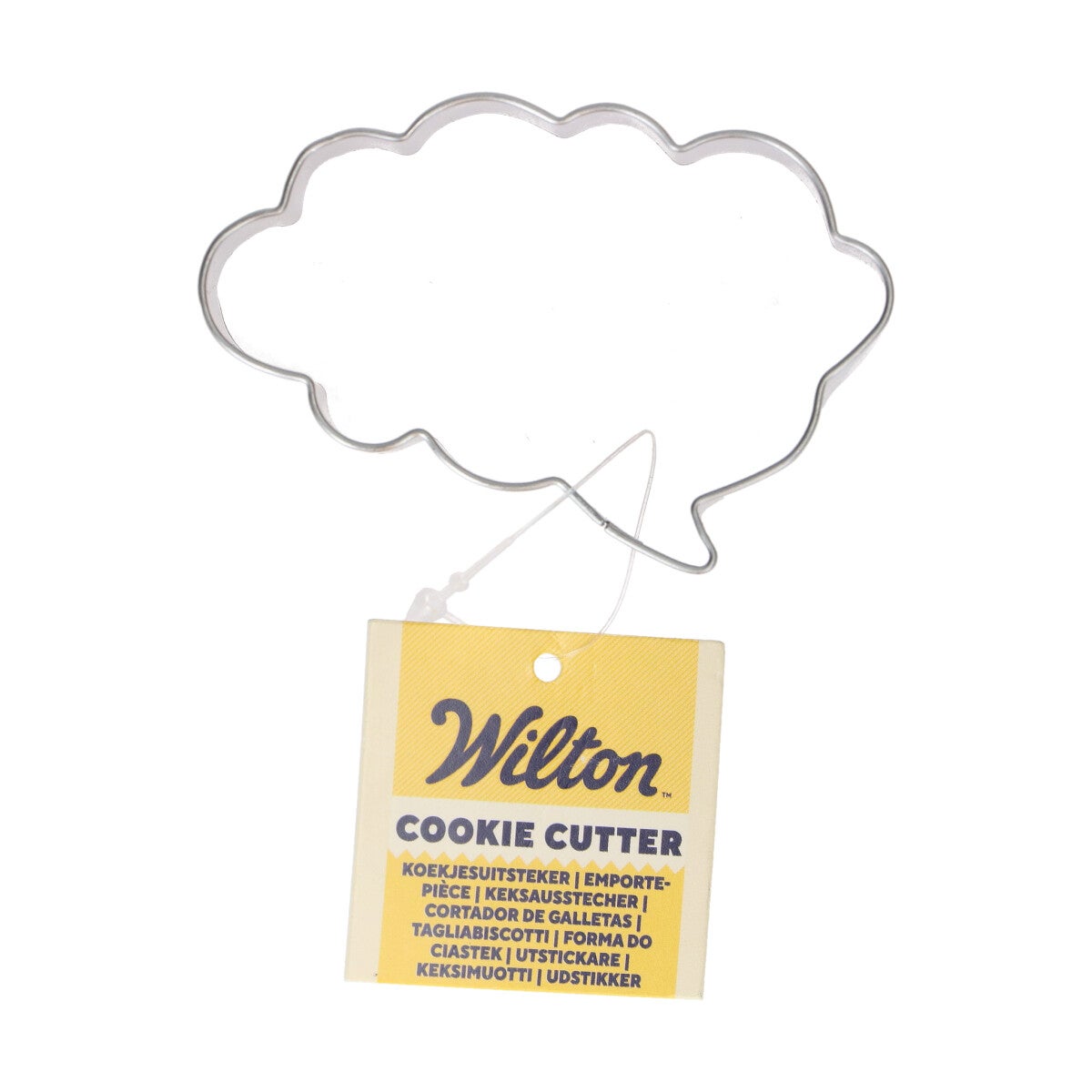 Wilton Emporte-pièce Biscuit Bulle de Texte 7,5 cm