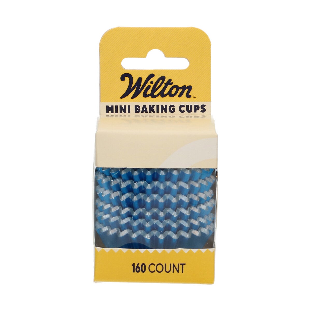 Wilton Mini Metallic Baking Cups Bleu set/160
