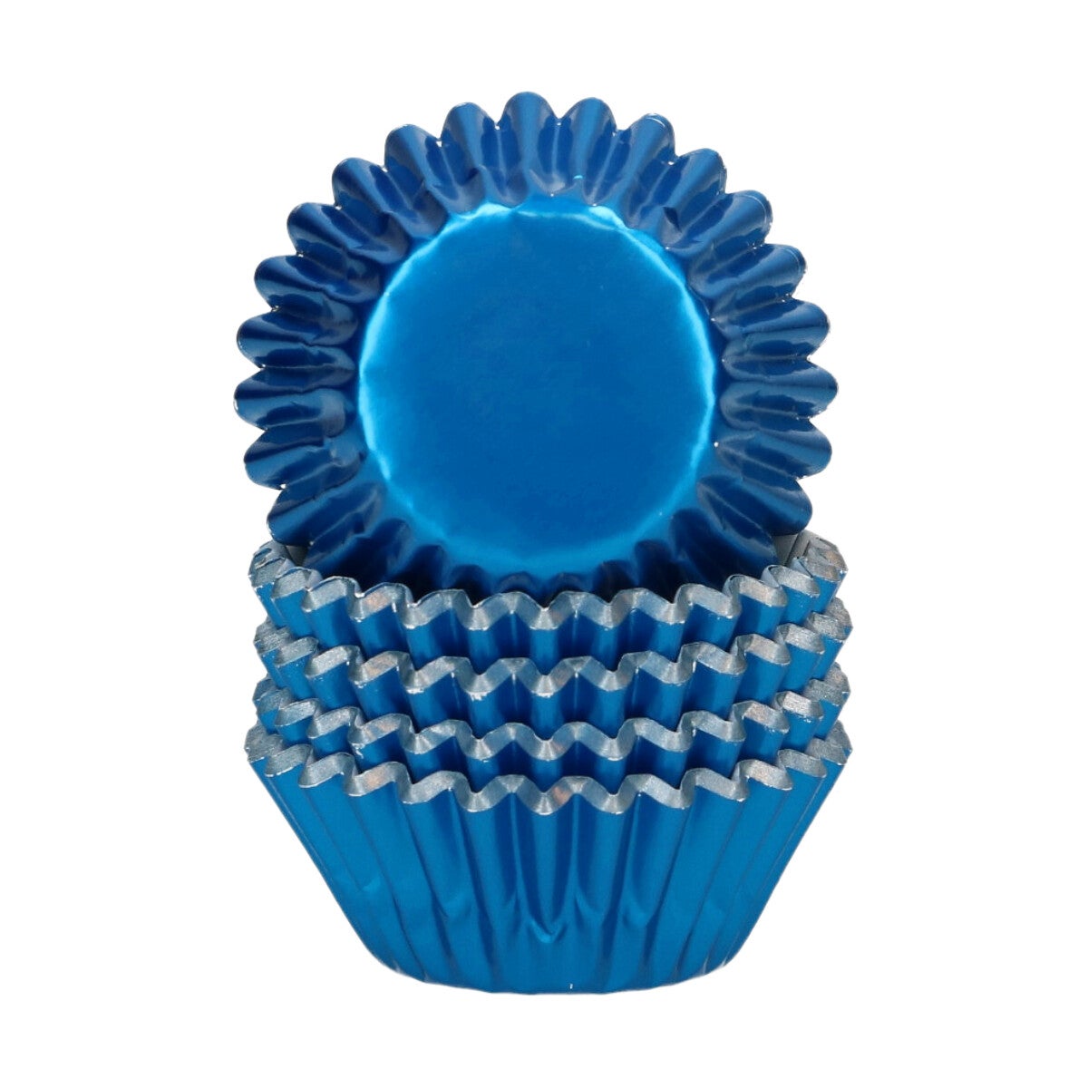 Wilton Mini Metallic Baking Cups Bleu set/160