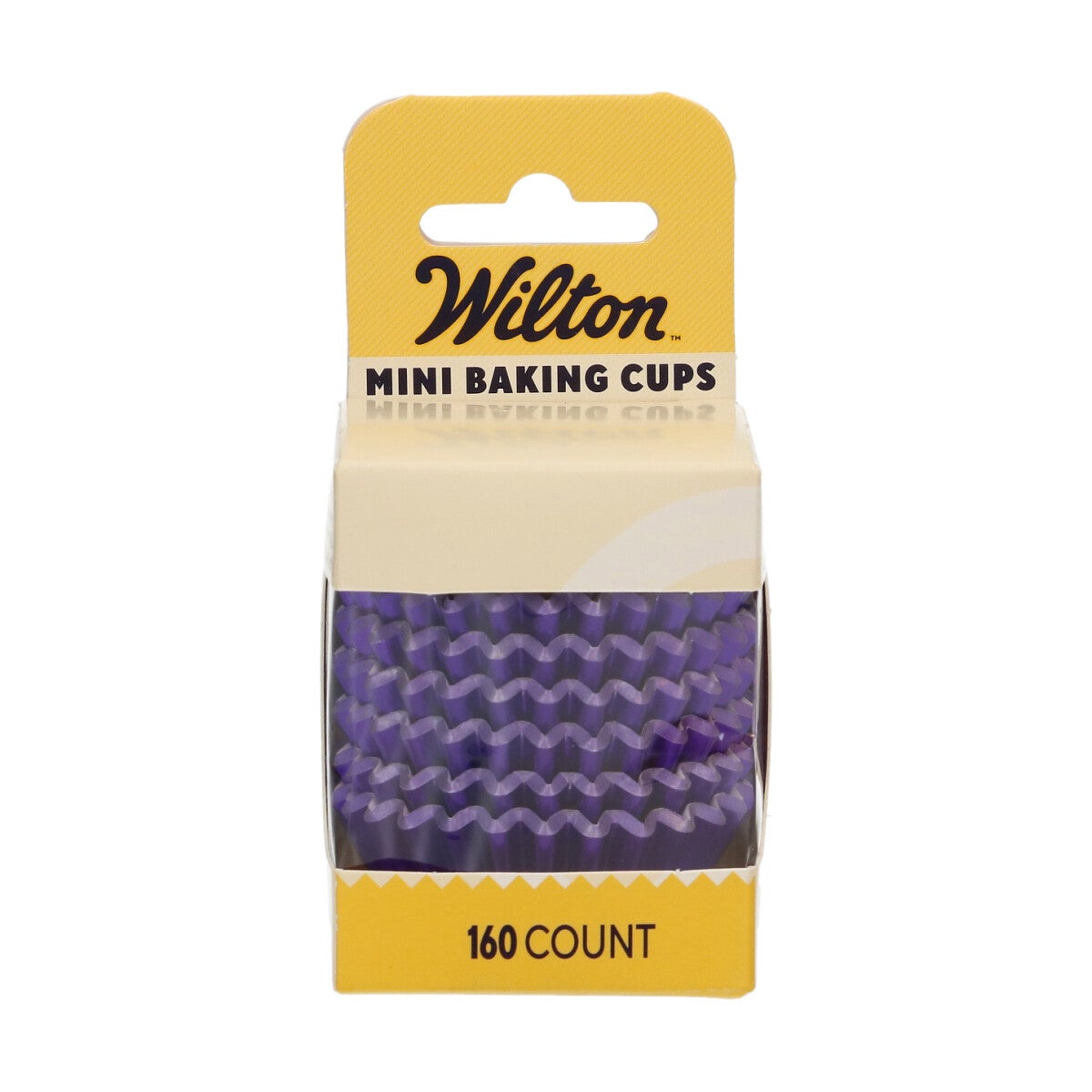 Wilton Mini Metallic Baking Cups Violet set/160