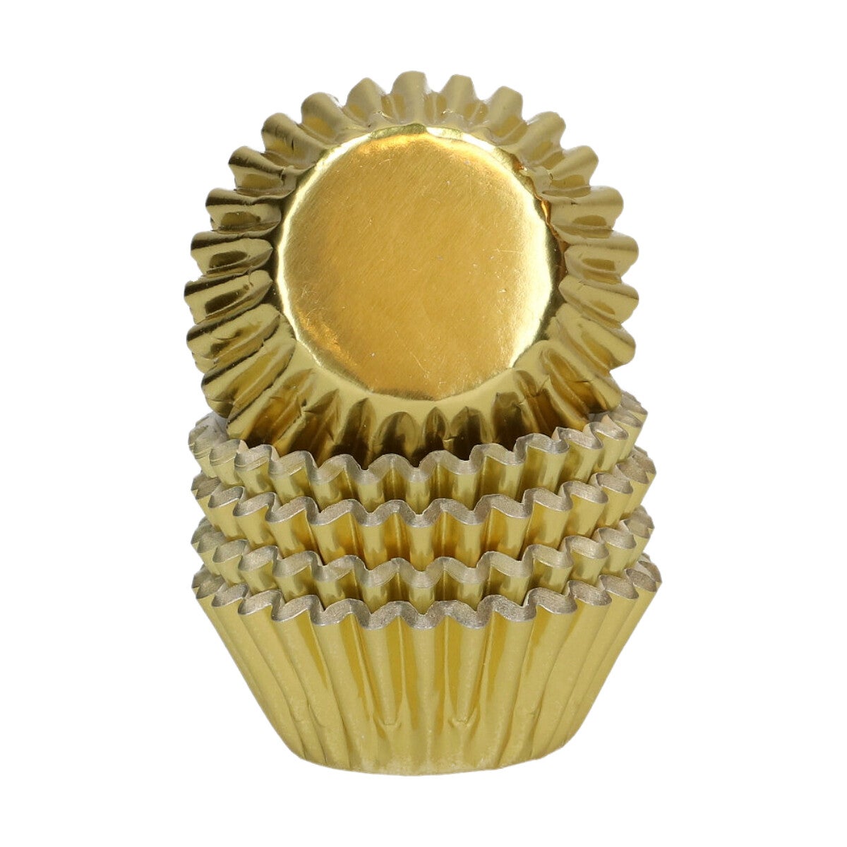 Wilton Mini Metallic Baking Cups Or set/160
