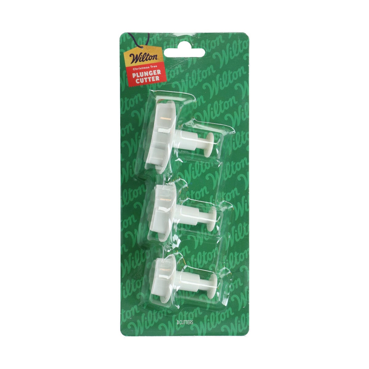 Wilton Plunger Cutter Sapin de Noël set/3