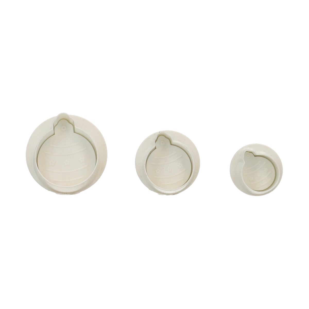 Wilton Plunger Cutter Ornement de Noël set/3