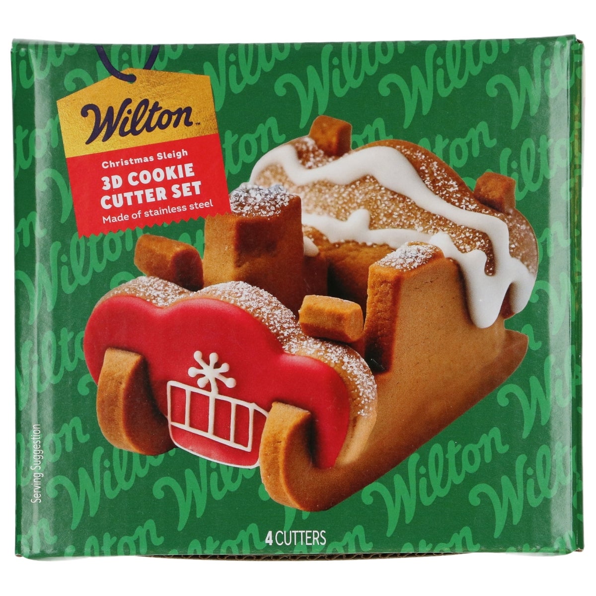 Wilton Emporte-pièce 3D Traîneau de Noël set/4