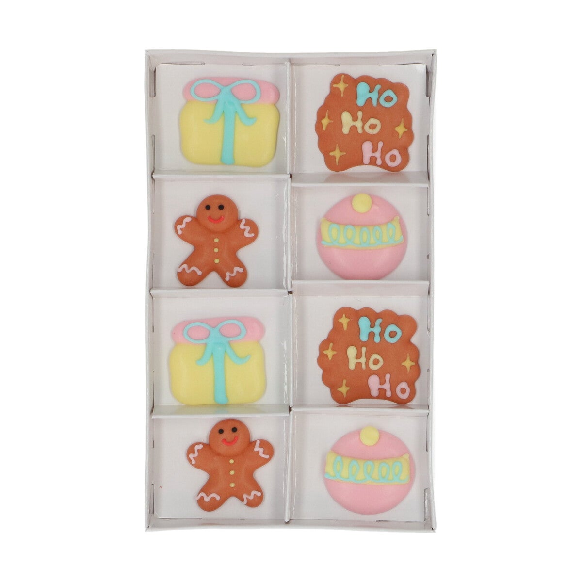 Wilton Décors en Sucre Mignon Noël set/8