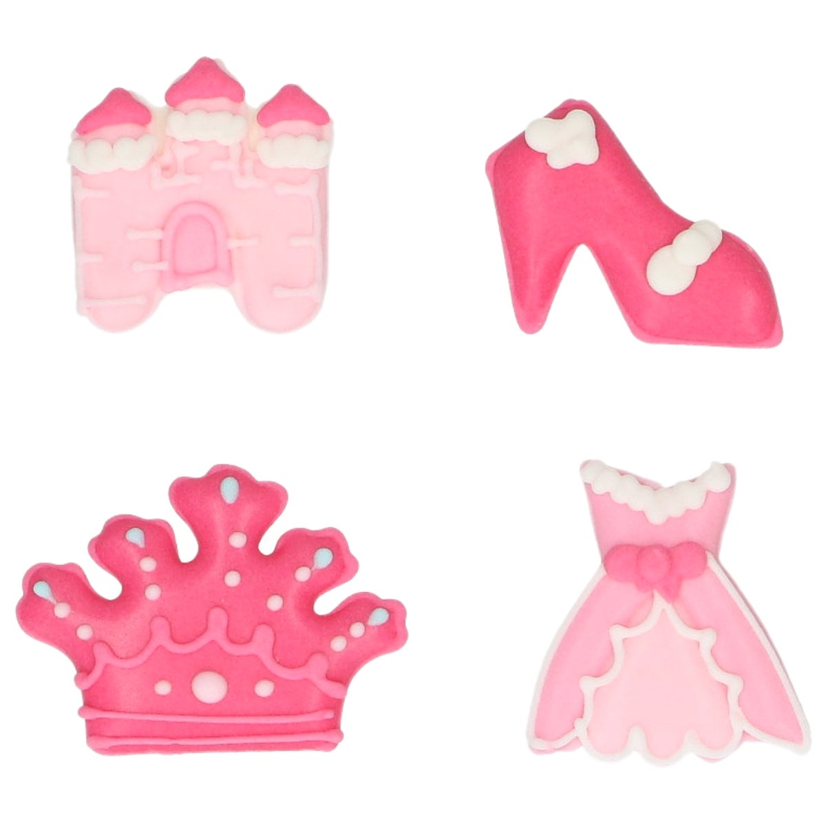 Wilton Décors en Sucre Conte de fées de princesse set/8