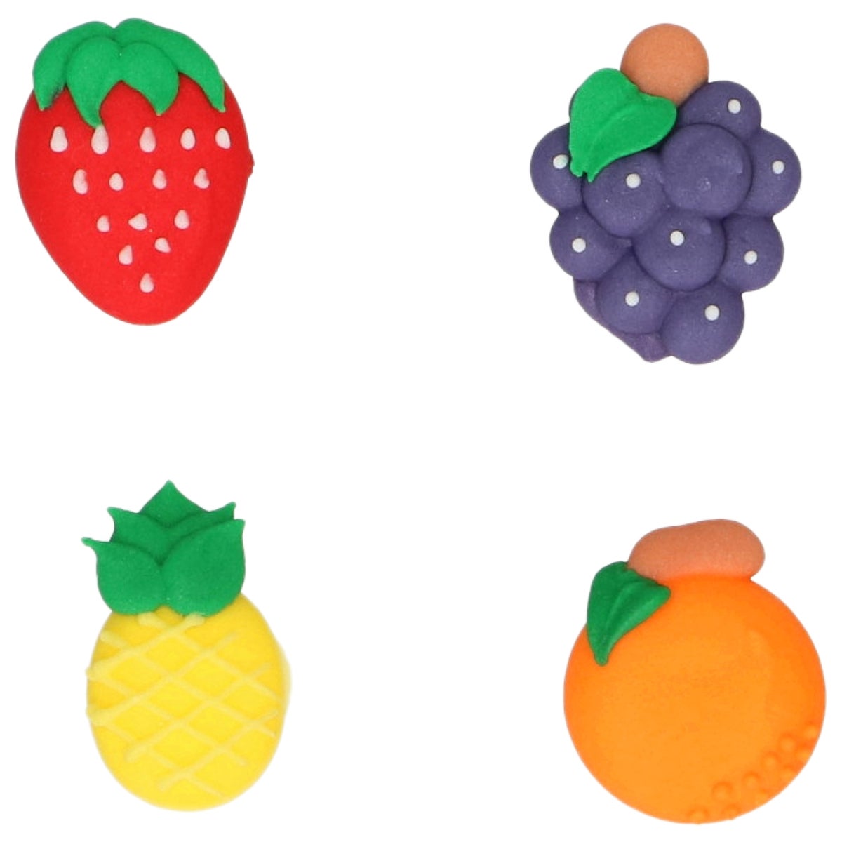 Wilton Décors en Sucre Fruits d'été set/8