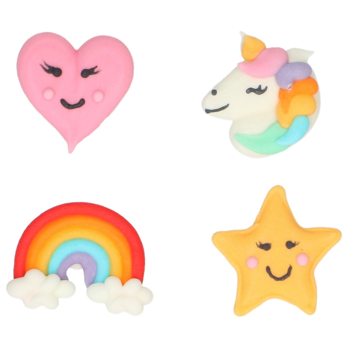 Wilton Décors en Sucre Rêve de licorne set/8