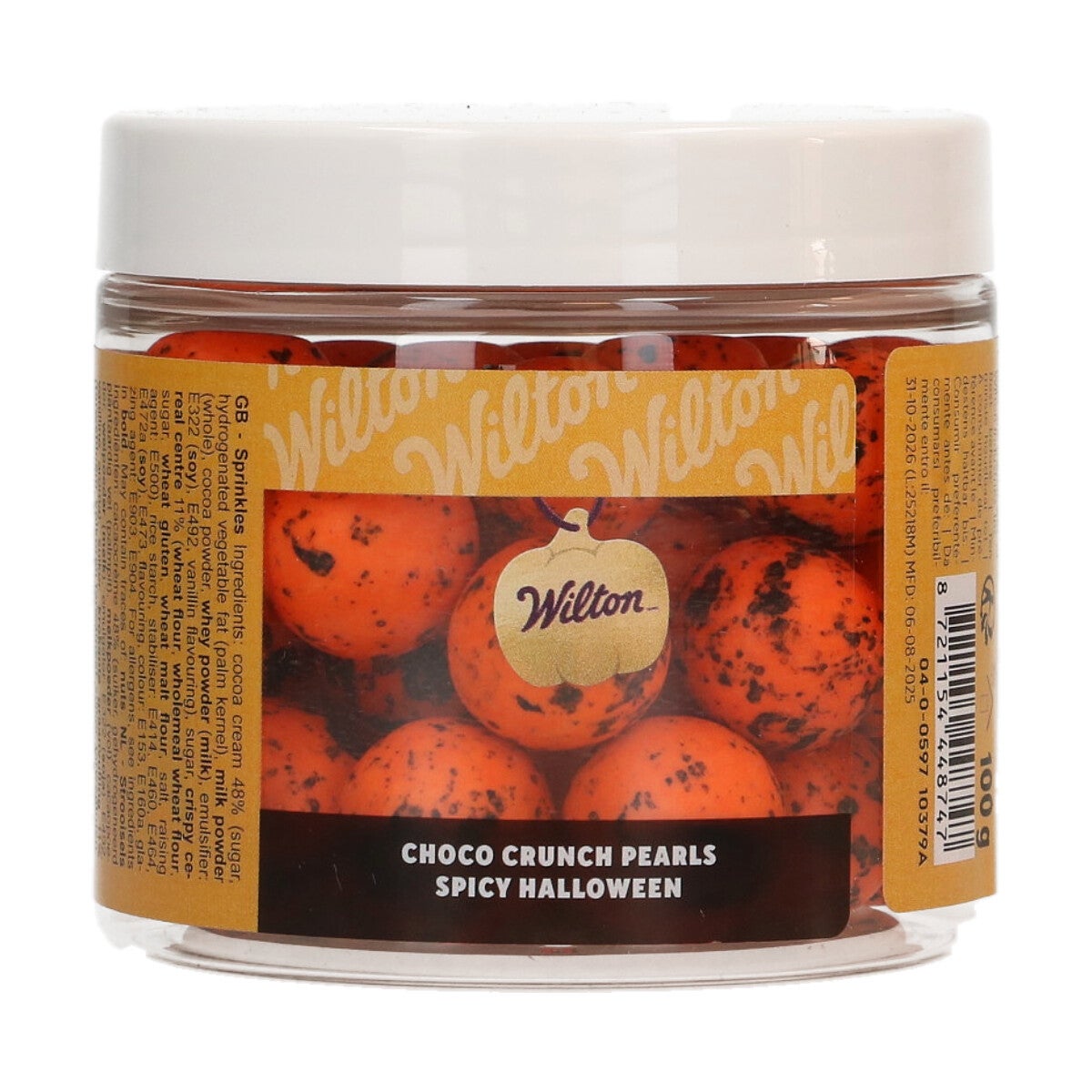 Wilton Perles Choco Crunch Spicy Halloween 100 g