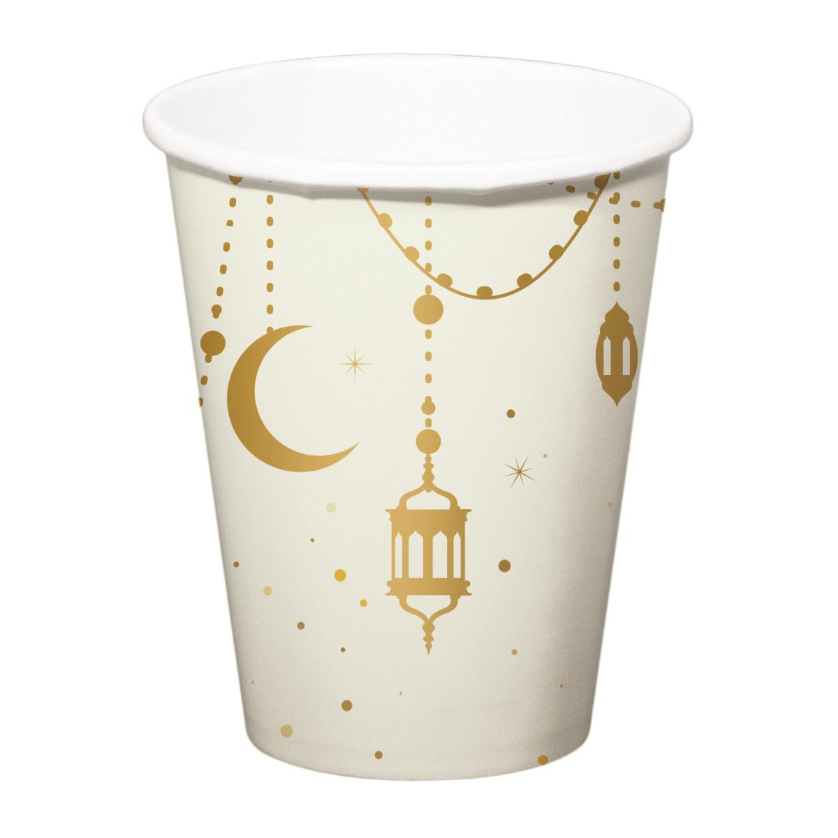 Folat Gobelets en Papier Eid Mubarak 250ml pk/8